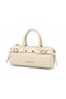 Women's Patent Leather Bowling Hand and Shoulder Bag Length: 13 cm Width: 27 cm - 6