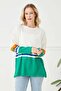 Striped Crew Neck Knitwear Sweater