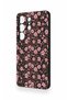 Samsung S26 Ultra Compatible Mini Pink Flower Pattern Silicone Case - 3