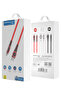 كابل DC01 سوبر سرعة مايكرو USB 1M 2.4A - أبيض - 2