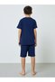 Boys Cotton Basketball Print T-Shirt and Shorts Set - 5