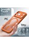 URBAN Magnetic Matte Case for iPhone 17 Pro, Orange | Compatible with MagSafe, Camera Lens Protecti - 5