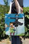 Howl's Moving Castle V4 Summer Winter Double-Sided Canvas Print Tote Bag Anime Bag