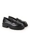 Women's Loafer Shoes Snake Print Shiny Chunky Thick Sole Slip-On L031.26102202 - 3