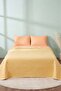 Yellow Ultrasonic Double-Sided Quilted Pique & Bedspread 180X240 cm - 2