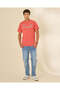 Men Red Graphic T-Shirt - 2