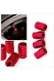 Aluminum Hexagonal Valve Cover Set of 4 Red Valve Covers