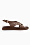 Lucina Taba Cross-Strapped Women's Sandals - 2