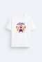 Suquat Gym Printed Cotton White T-Shirt T-Shirt