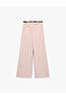 Belted High Waist Wide Leg Pants with Pockets - 6