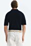 Slim Fit Textured polo shirt - 4