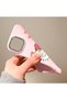 Samsung Galaxy A50 Compatible Case Camera Protector Pink Silicone Couple Phone Case with Kitty Pattern - 4