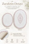 Lace 2-Piece Non-Slip Leather-Based Bath Mat Set with Laces, Washable Bath Set Shera - 3