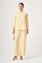 Women's Sequin Detail Suit Yellow 31453 - 4