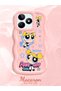 Realme Note 50 Compatible Case Camera Protector Pink Silicone Couple Phone Case Cartoon Pattern - 2