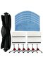 The Niceminiwall main brush and replacement cloth set is suitable for Laresar Mars 01 vacuum cleaners, floor cleaning tools, and brushes.