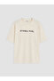 Original Oval Yaka Istanbul Printed Boys' T-Shirt