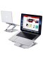 Laptop Cooling Stand with two Fan Computer Laptop Cooler Riser Compatible for 10- 15Inch Notebooks Tablets - 2