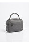 Women's Gray Hand and Shoulder Bag-Bd7032Bd - 2
