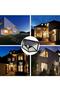 Sensor Solar Powered Wall Lamp - 4