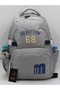 School Backpack Suitable for Middle and High School Students Water-Resistant Black Gray-Navy Blue School Bag 34500 - 3