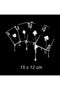 Playing Card Vehicle, Car, Auto, Motorcycle, Helmet, Laptop, Glass Sticker 15X12 cm - 2