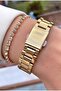 Gold Color - Women's Wristwatch - with Bracelet Gift 010Dkl400-746 - 6