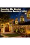 فانوس رمضان، 4 قطع من الفوانيس الذهبية والبرونزية المزودة بإضاءة LED، زينة رمضان، ديكور عيد مبارك - 7
