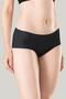 2-Pack Women's Black Silicone Bato Panties Laser Cut Seamless Non-Marking Breathable Flexible and Soft Fabric - 3