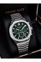 Design Men's Wristwatch Steel Cord Calendar Dial Stylish Premium 2 Year Warranty E07275.4 - 3