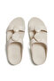 Women's Fino Marbled-Stone H-Bar Slides - 2