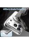 URBAN Clear Case for iPhone 17 Pro Max, KASTWAVE 360° Magnetic Stand Cover with Rotatable - 5