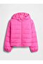 Gap Girls' Lightweight and Water-Resistant Coldcontrol Puffer Jacket 6-14 Years Pink - 5