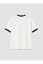 White Crew Neck Brooklyn Printed Men's T-Shirt - 6