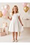 Girl's Stylish Cotton Laced Dress
