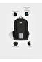 Logo Print Backpack for Boys 8-13 Years with Padded Shoulder Straps - 17 L - 2