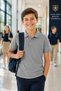 Premium School Polo Collar T-Shirt 100% Cotton Boys' School T-Shirt Short Sleeve Combed Cotton 8-16 Years Old Children's School Uniform Polo Collar Basic T-Shirt Unisex Short Sleeve Soft Textured Breathable Fabric 8-16 Years Old - 4