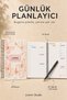 Daily Planner |   Agenda - Pink Butterfly |   Laminated Cardboard Cover |   A5 Size - 2