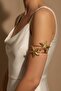 Yellow Steel Starfish Pazu Bracelet Adjustable Arm Accessory - 3