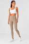 Women's High Waist Ribbed Tummy Control Leggings Flexible for Daily and Sports Use - 6