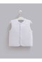 Baby Boy Quilted Vest - Cotton Baby Vest with Snap Fasteners