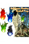 Halloween Fire Prop Decorations Creative Flame Lamp, Artificial Floating Fireball, Illuminated No-Flame Prop for Home Halloween Party - 2