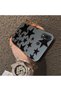 Samsung Galaxy A30/A20 Compatible High-Quality Flat Print Black Star Pattern Cool Silicone Case - 2