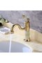 Bathroom sink faucet, toilet faucet, basin mixer faucet, single-handle hot and cold water mixer faucet - 20cm - 3