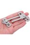 Two stainless steel limiters – sliding and sleeve safety limiters, child control devices for home and office use. - 5