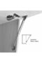 Hydraulic gas springs and hinge dampers for lifting cabinet doors and kitchen furniture, 60N/6kg, 270mm, 4-pack, Superma. - 4