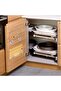 12-piece stainless steel cabinet undercut board hook set - silver - 3