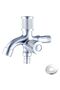 Double-position faucet, single-hole mixer faucet, chiller, dual-outlet faucet, G1/2 - anti-slip design