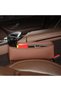 Car seat organizer, storage bag for the car seat opening, universal car storage bag, PU leather car console box - 3