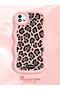 Realme C11 2021 Compatible Wavy Frame Leopard Print High Quality Silicone Phone Case